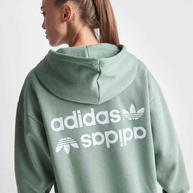 Womens adidas clearance mint green hoodie