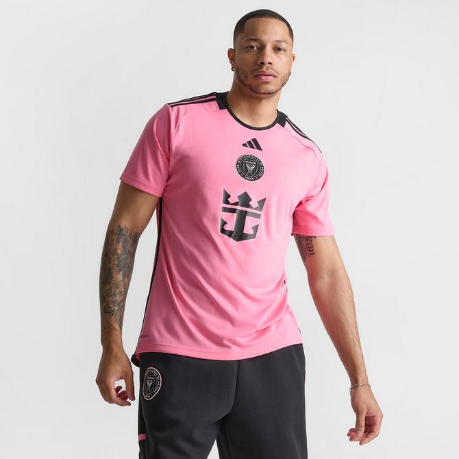 Pink adidas best sale soccer jersey