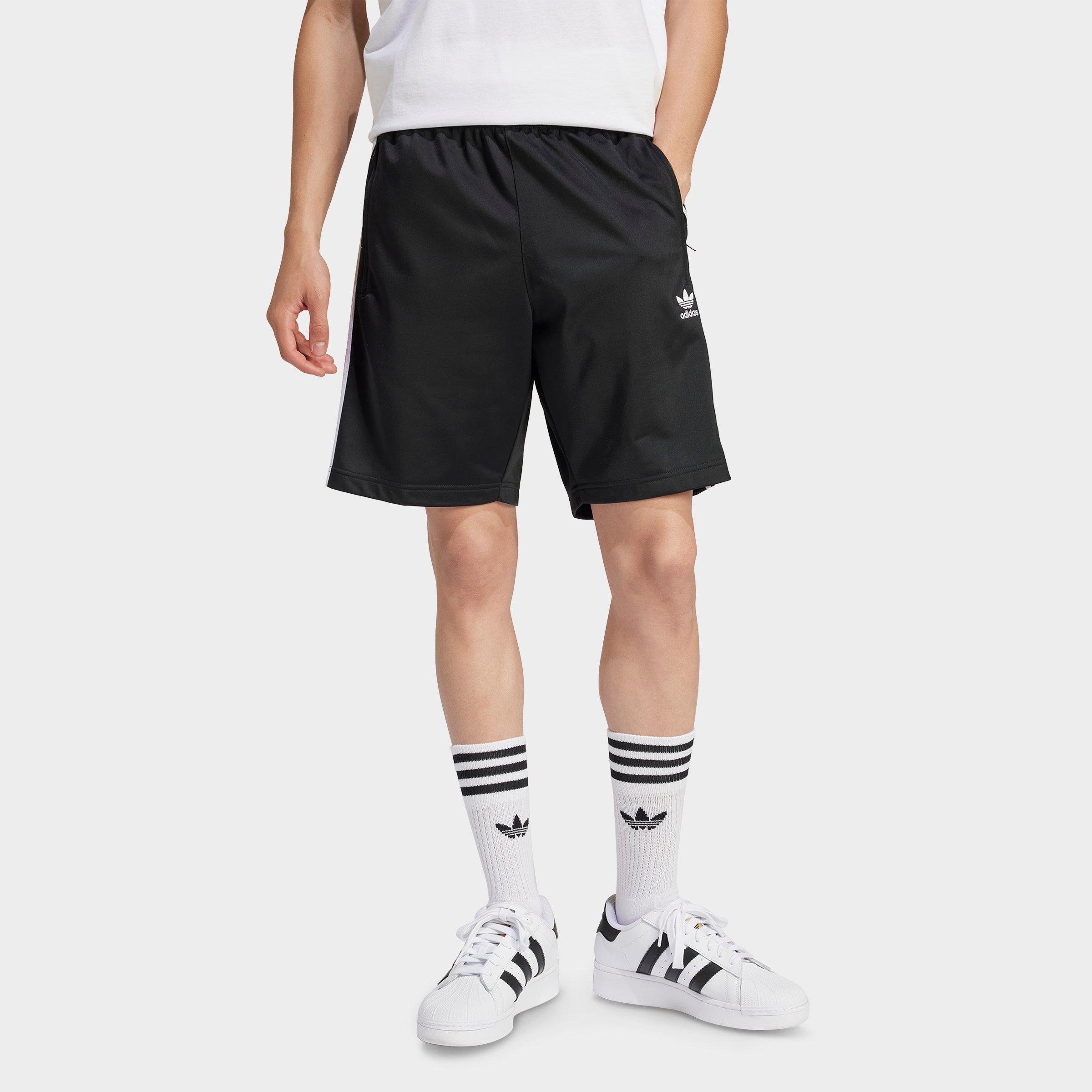 【Adidas コリア】 Adicolor Firebird Long Shorts Adidas - Adicolor Firebird Long Shorts in Black and White – Stoy