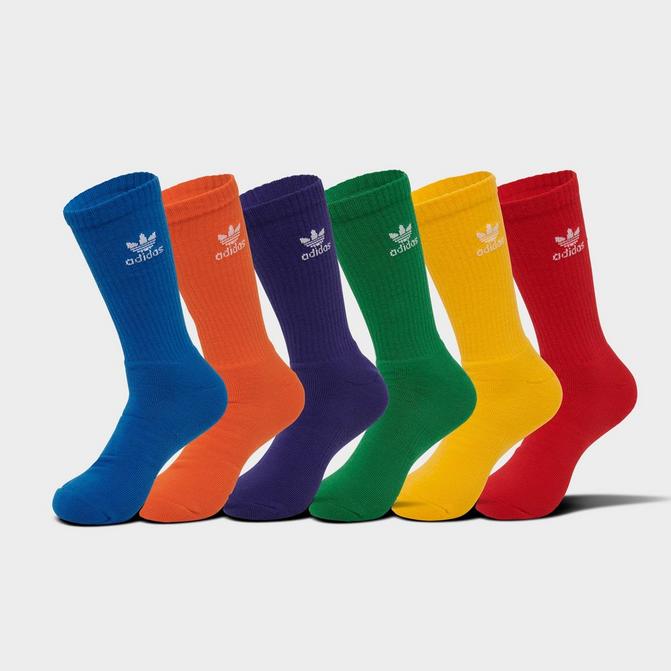 adidas Men's Cushioned Athletic 6-Pack Crew Socks - Macy's