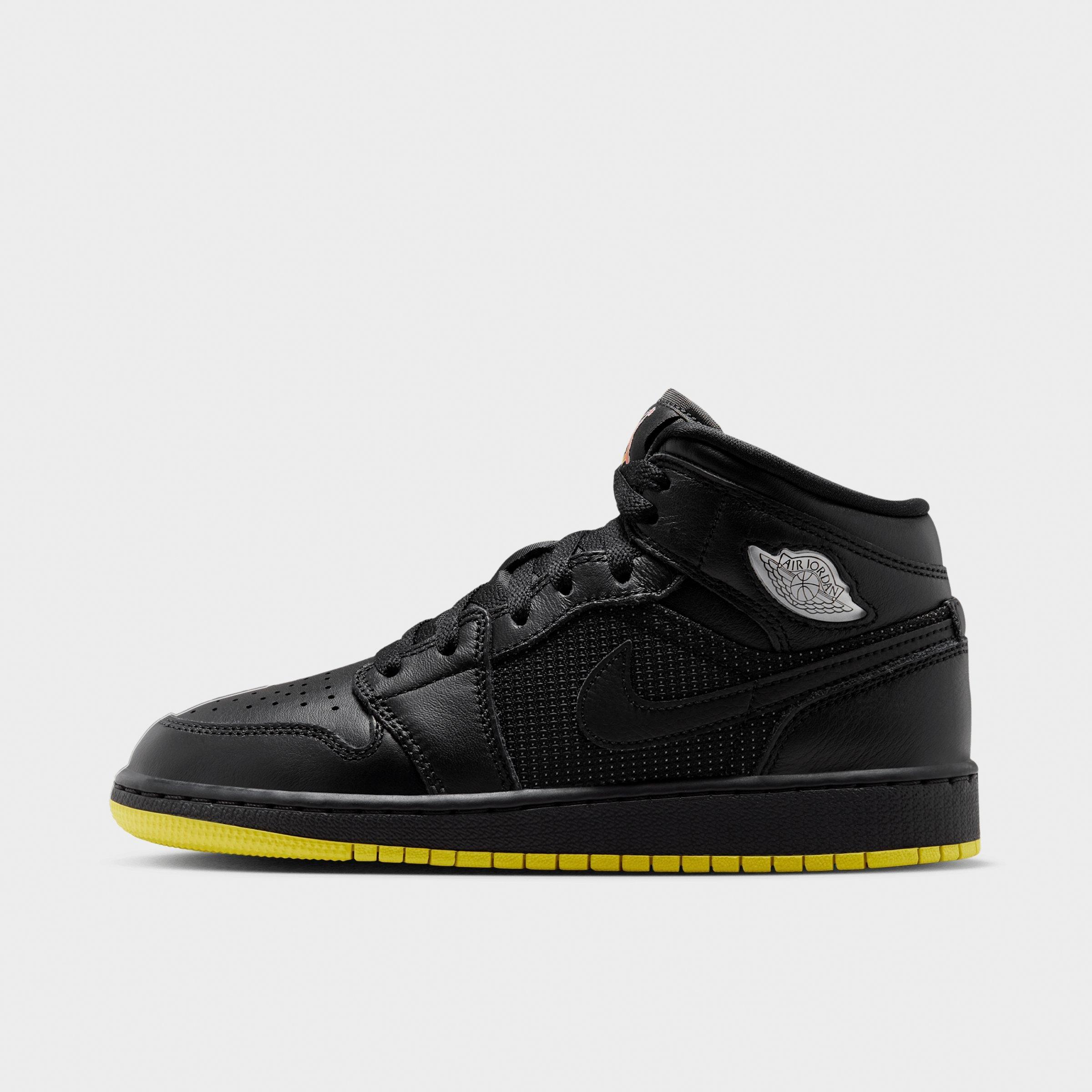 Big Kids' Air Jordan Retro 1 Mid SE Casual Shoes | Finish Line