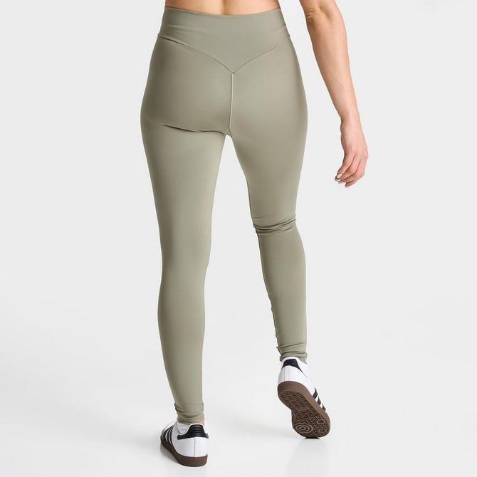 Womens adidas khaki on sale leggings