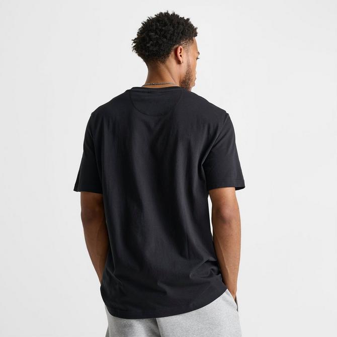 [angle] view of adidas Originals Trefoil Essentials T-Shirt in Black Click to zoom