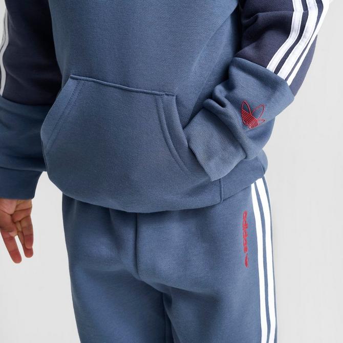 Kids Toddler adidas Originals Elevated Hoodie and Jogger Pants Set Finish Line