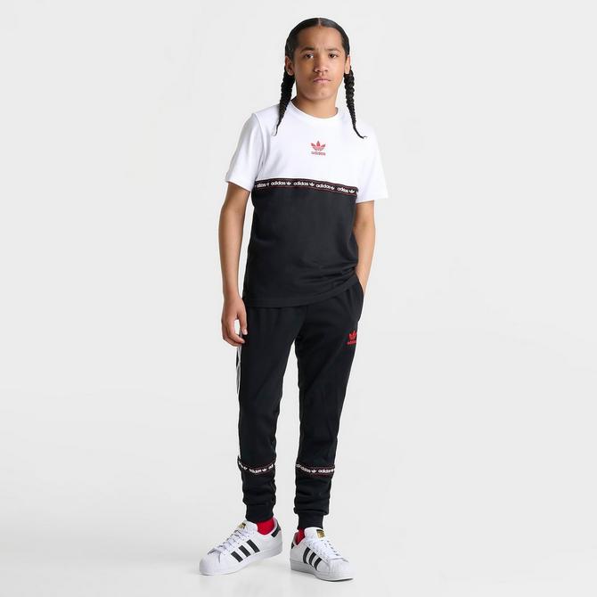 Kids adidas Originals Tape Jogger Pants