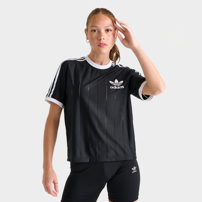 Adidas shirt three stripes on sale