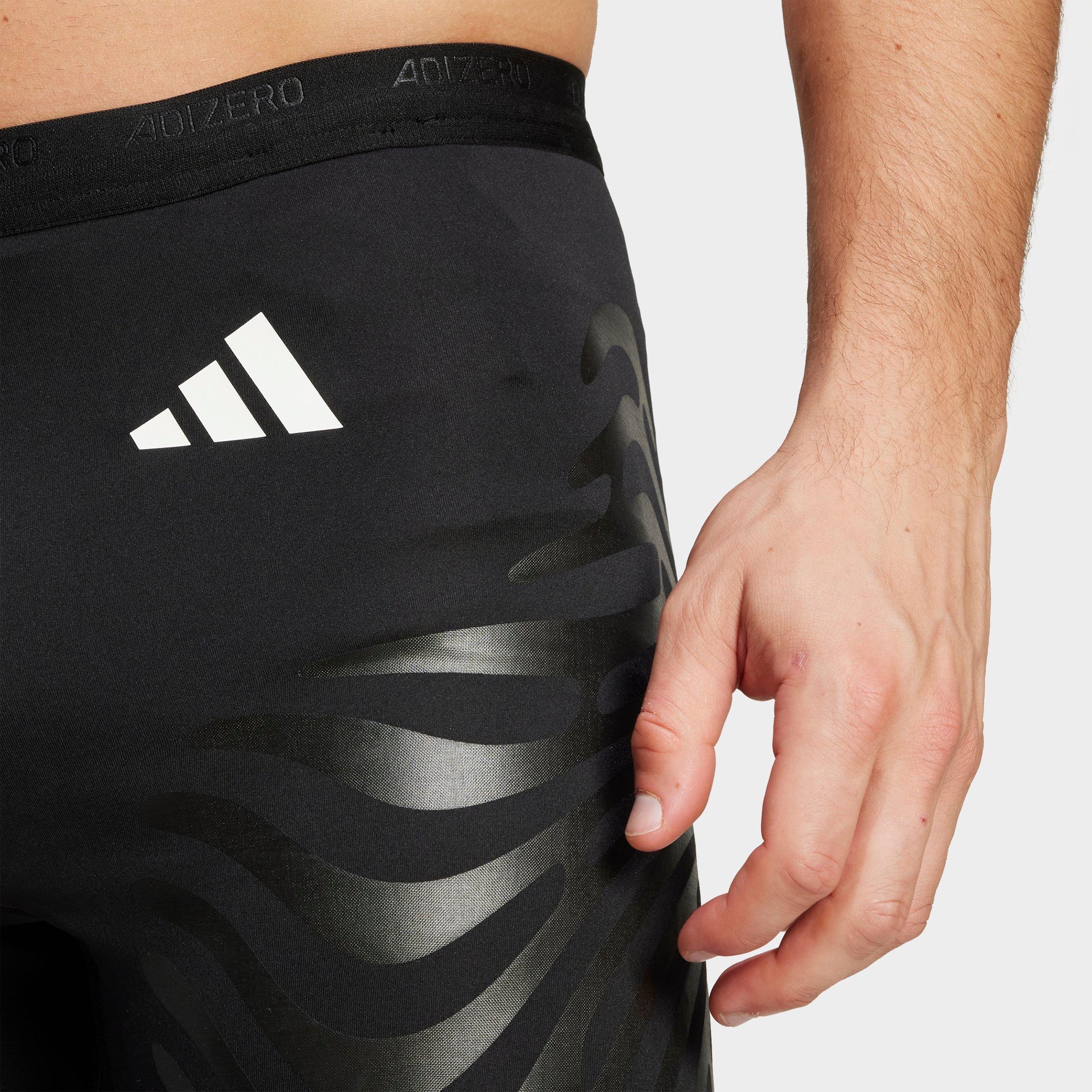 Men's adidas Adizero Control Running Legging Shorts | Finish Line