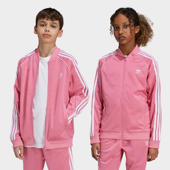 Childrens adidas tracksuit tops deals