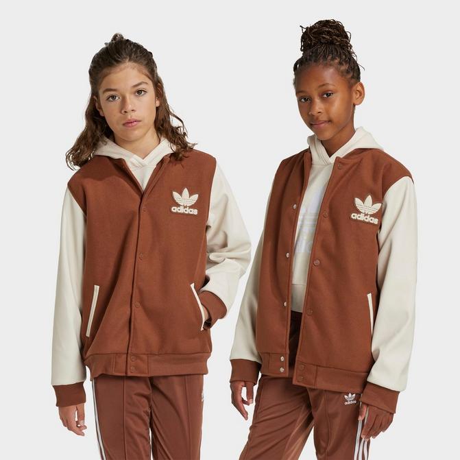 Adidas varsity jacket womens online