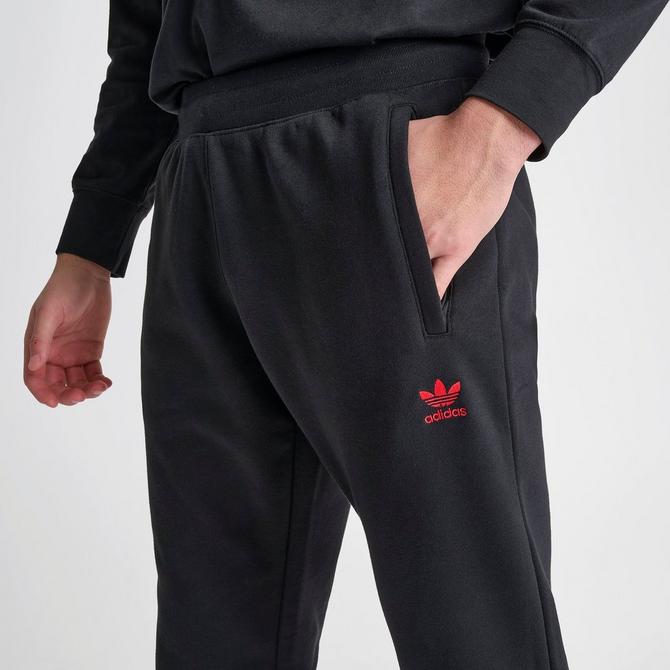 adidas Originals Essentials joggers in black