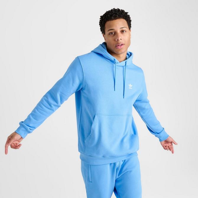 Pastel blue adidas store hoodie