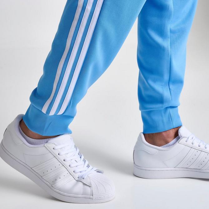 Adidas sst track 2024 pants ash blue