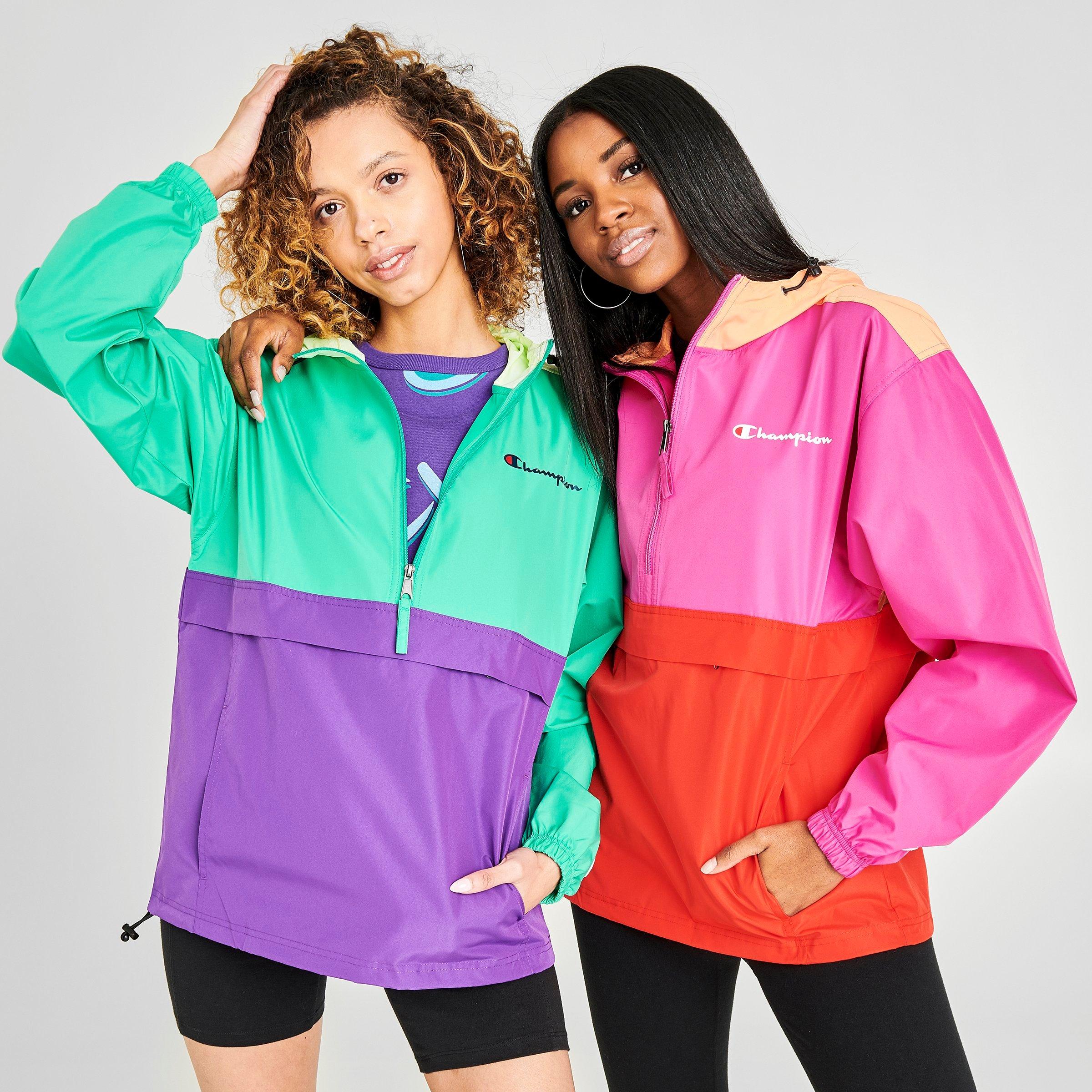 women's champion windbreaker jacket