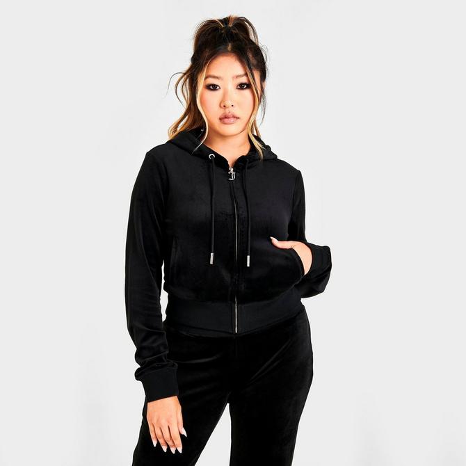 og big bling velour track pants