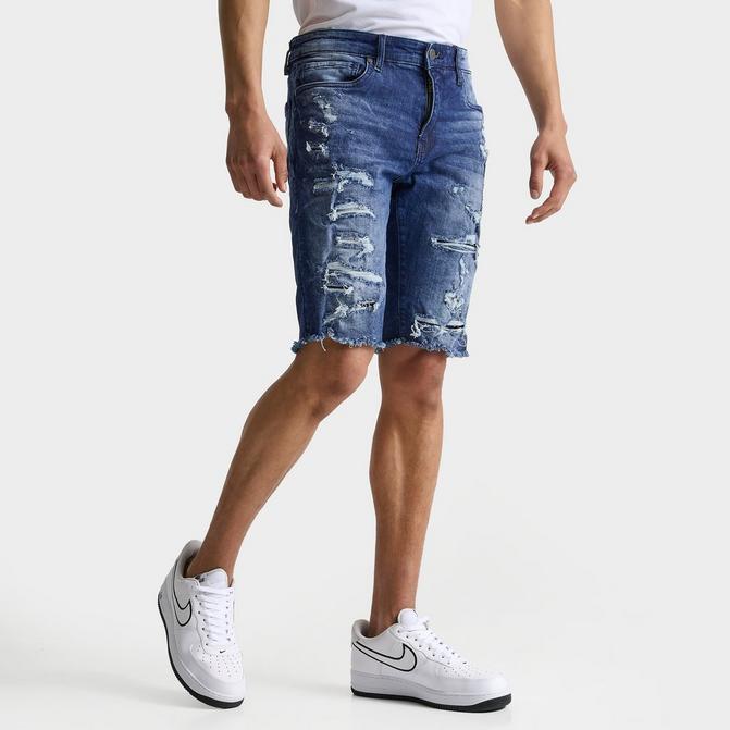 Men s Jordan Craig Rip Repair Denim Shorts