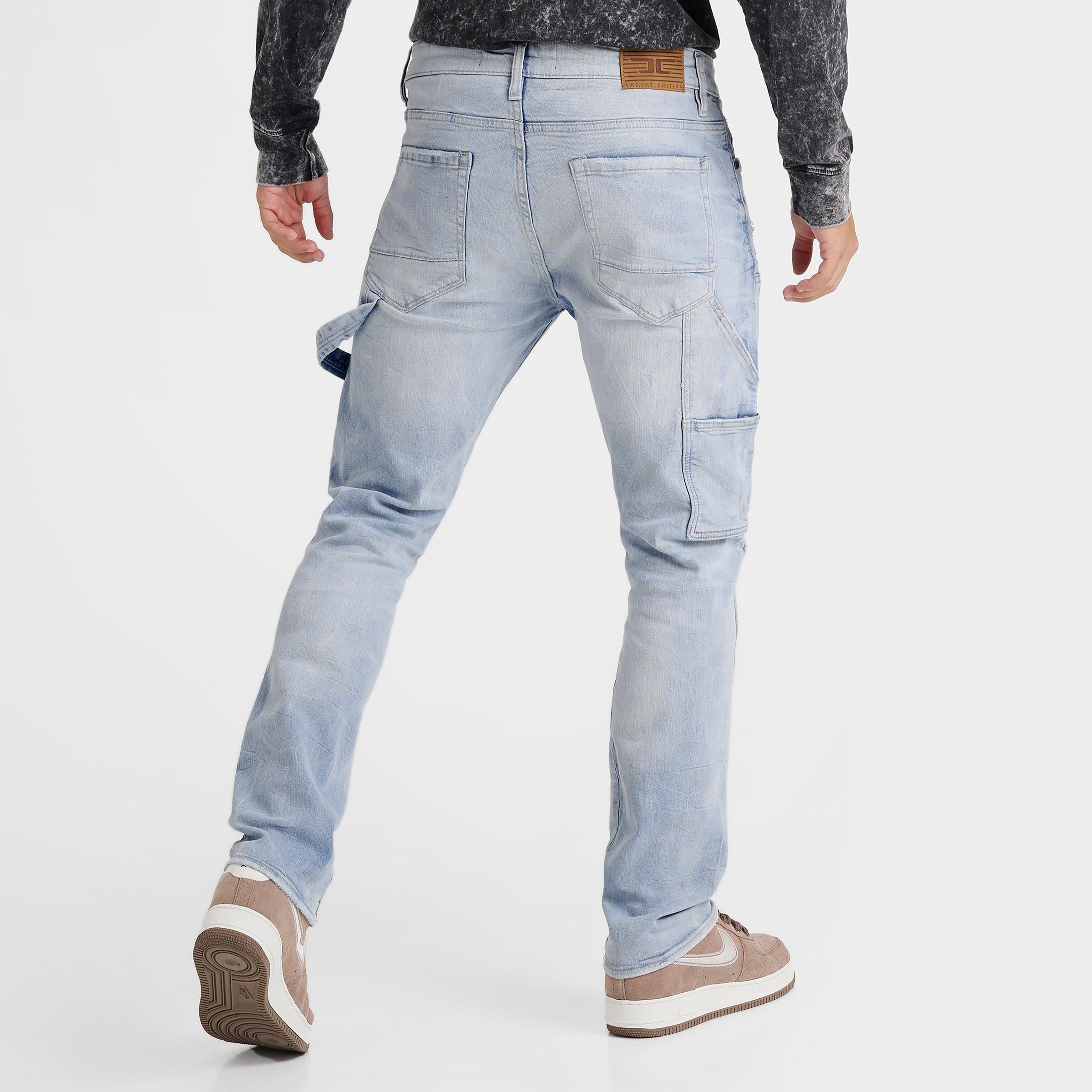Men's Jordan Craig Distressed Carpenter Denim Jeans