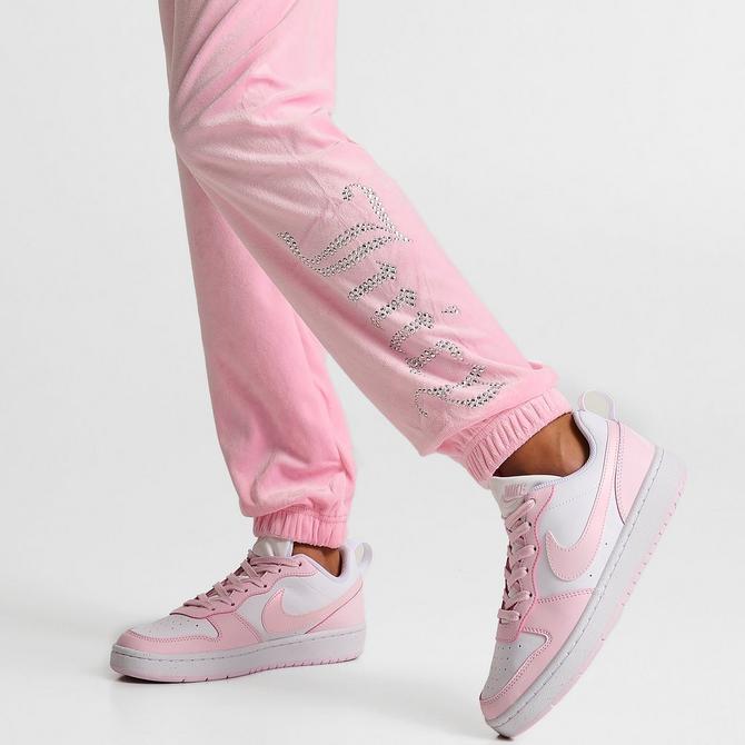 Juicy couture sport black and pink leggings( glow in certain light)