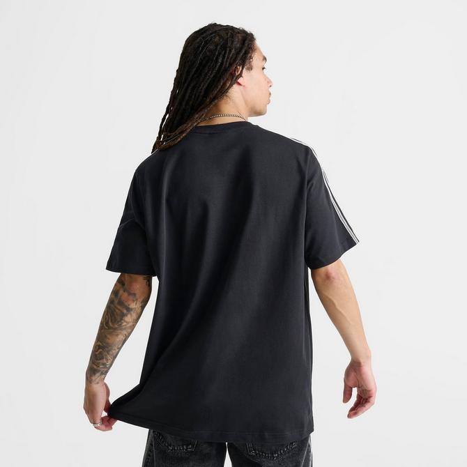 [angle] view of Men's adidas Originals 03 Graphic T-Shirt in Black Click to zoom