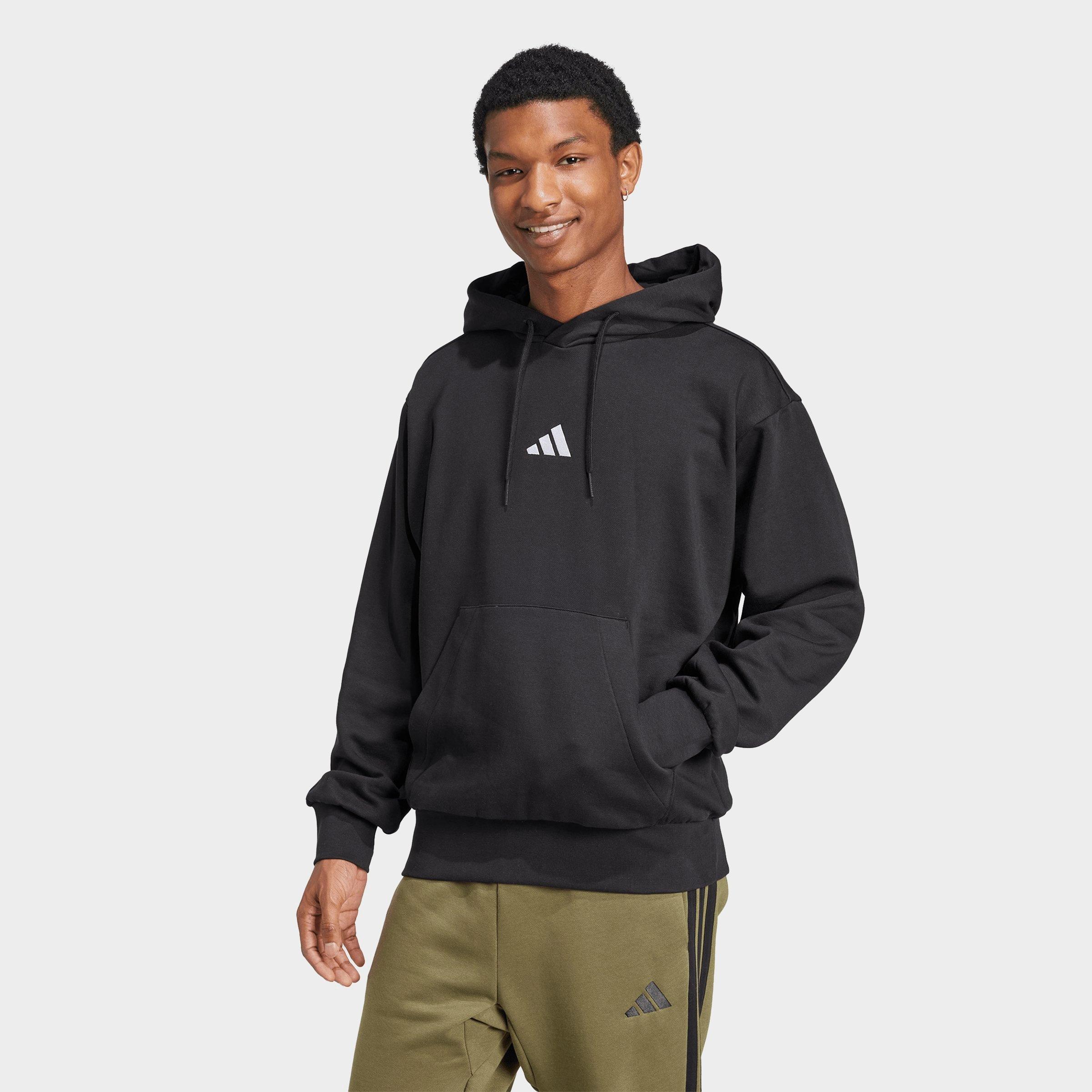 Men's adidas Essentials Feelcozy Fleece Pullover Hoodie | Finish Line