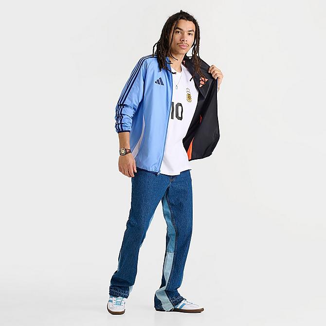 Men's adidas New York FC MLS Reversible Anthem Jacket Men's adidas New York FC MLS Reversible Anthem Jacket