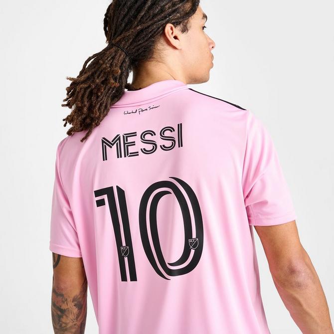 Pink adidas outlet soccer jersey