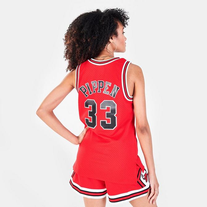 Mitchell & Ness Swingman Chicago Bulls Road 1997-98 Dennis Rodman Jersey, Red