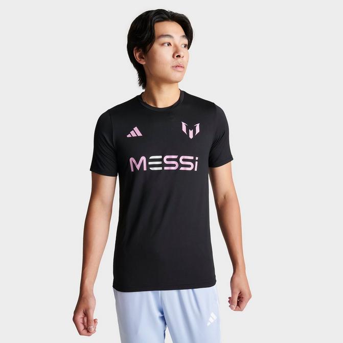 :adidas Messi Neon Lights Graphic Tee - White