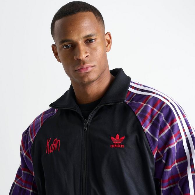 Men s adidas Originals x Korn Reversible Track Jacket Finish Line