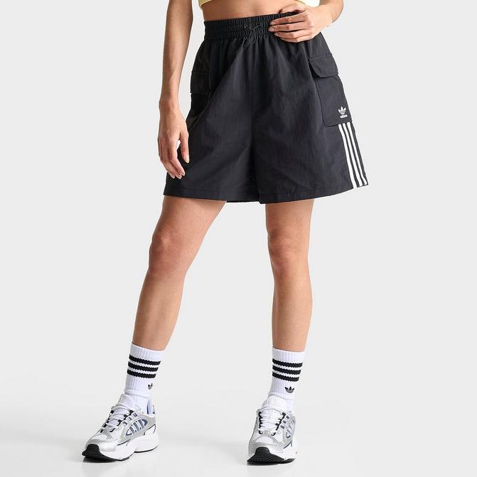 Women s adidas Originals adicolor Cargo Lifestyle Shorts Finish Line