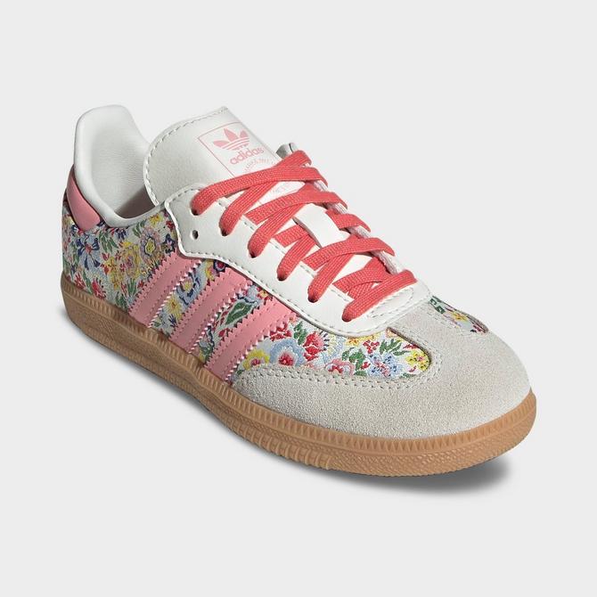 25SS限定版人気【ADIDAS KIDS】Samba OG x Liberty London Girls' Little Kids' adidas Originals x Liberty London Samba