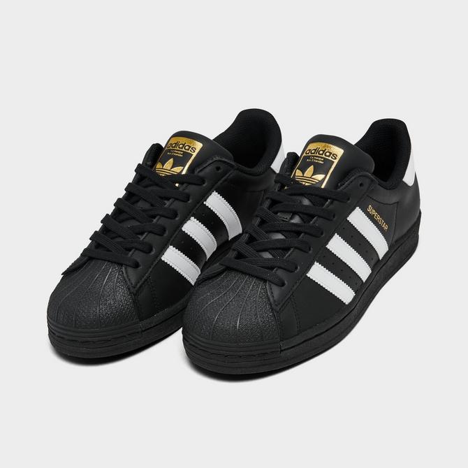 Adidas superstar black for girls best sale