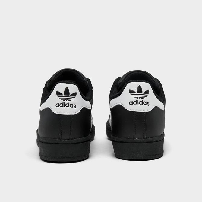 Adidas superstar foundation shoes black on sale