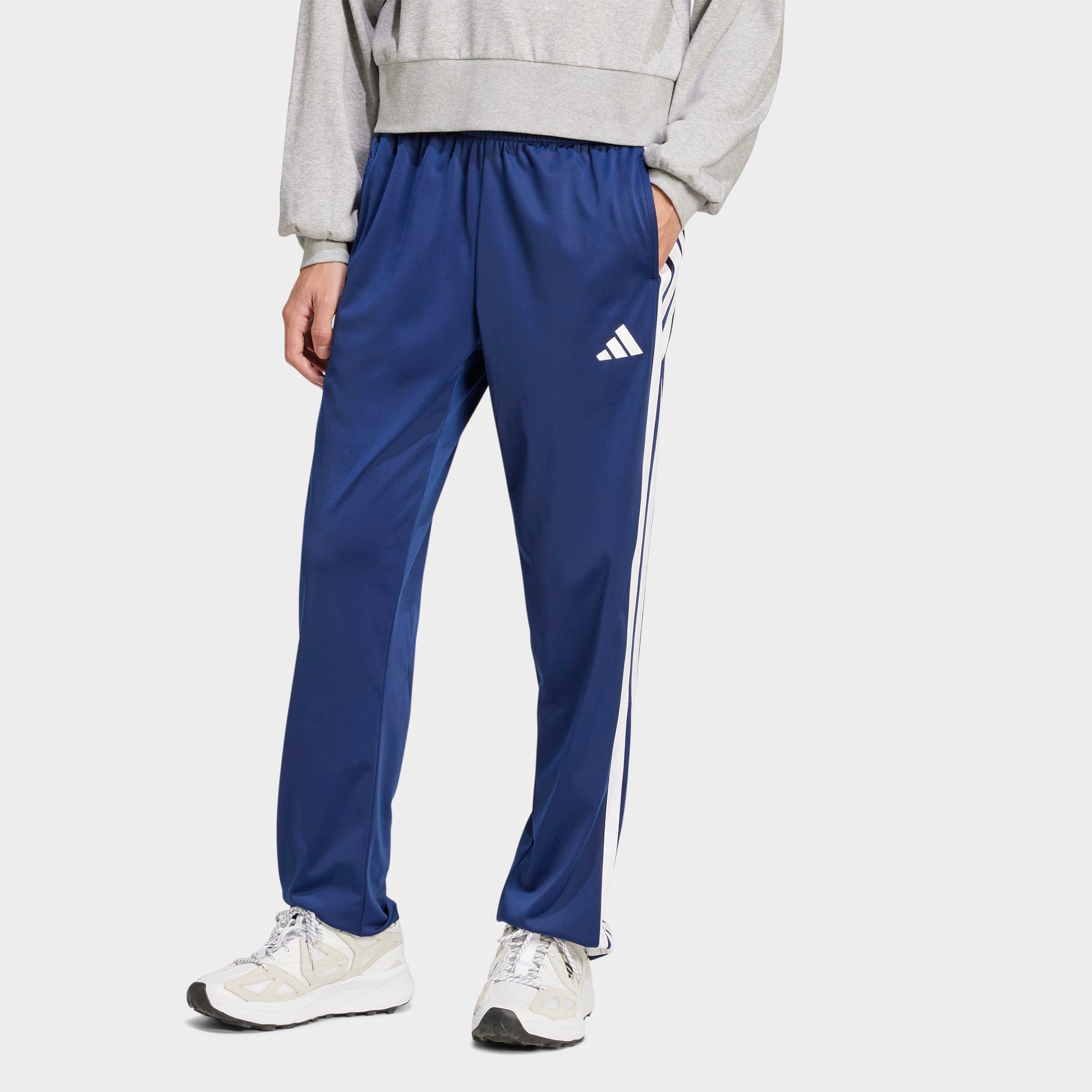 Men's adidas 3-Stripes Tricot Open Hem Track Pants | Finish Line
