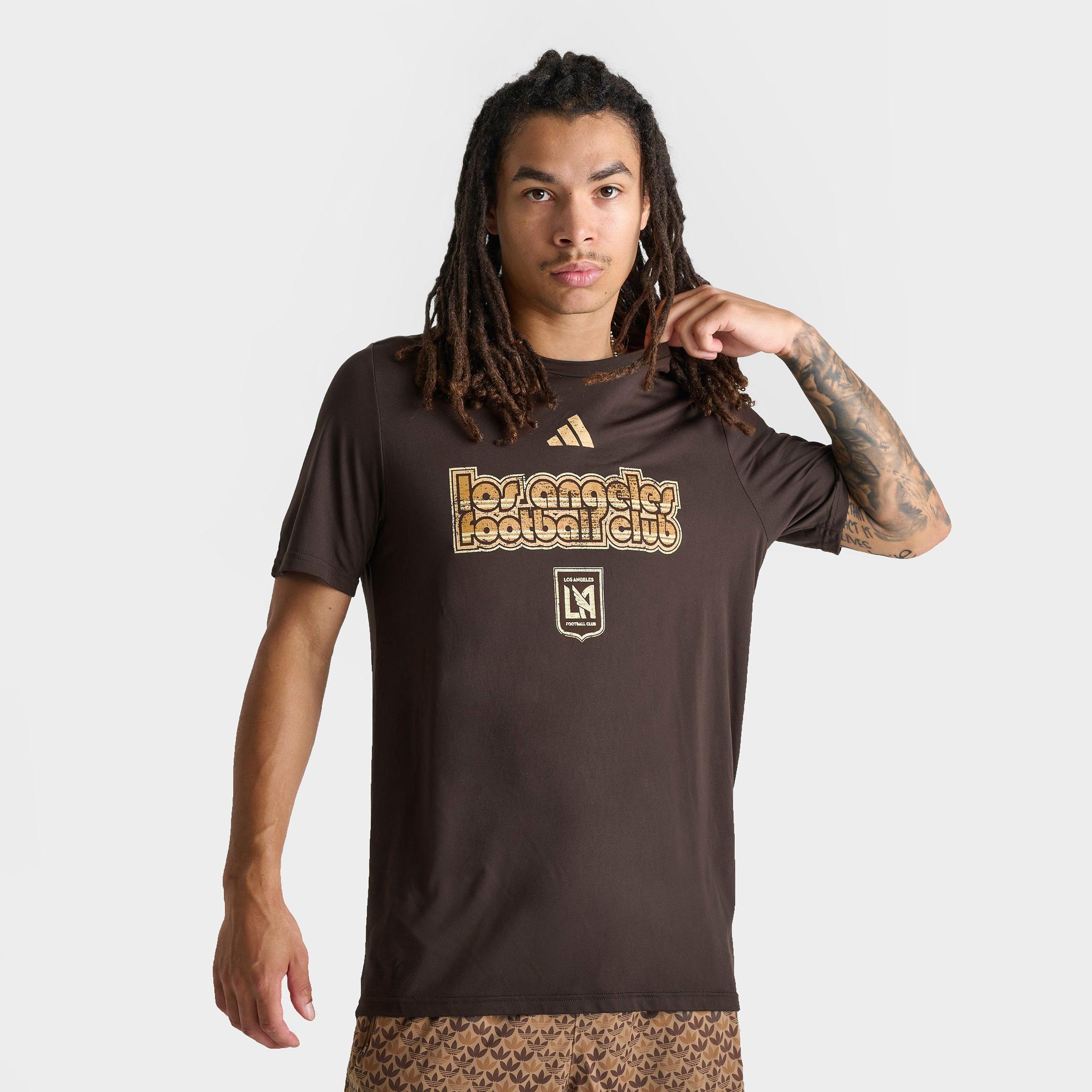 Men's adidas Los Angeles FC MLS Pre-Game Soccer T-Shirt