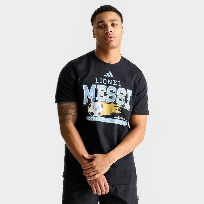 Men's adidas Soccer Lionel Messi Varsity Graphic TShirt Finish Line