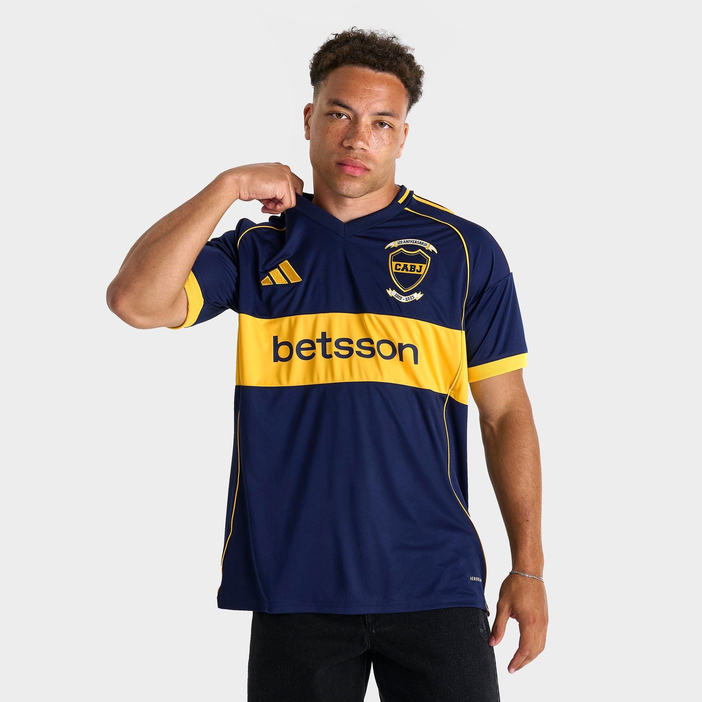 Boca Juniors サッカーシャツ ハーフパンツとショップバッグ付き BOCA JUNIORS JAPAN 2003 20TH ANNIVERSARY JERSEY - ADIDAS