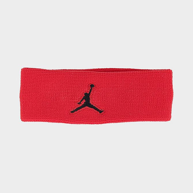 Alternate view of Jordan Jumpman Athletic Headband in Red/Black Click to zoom