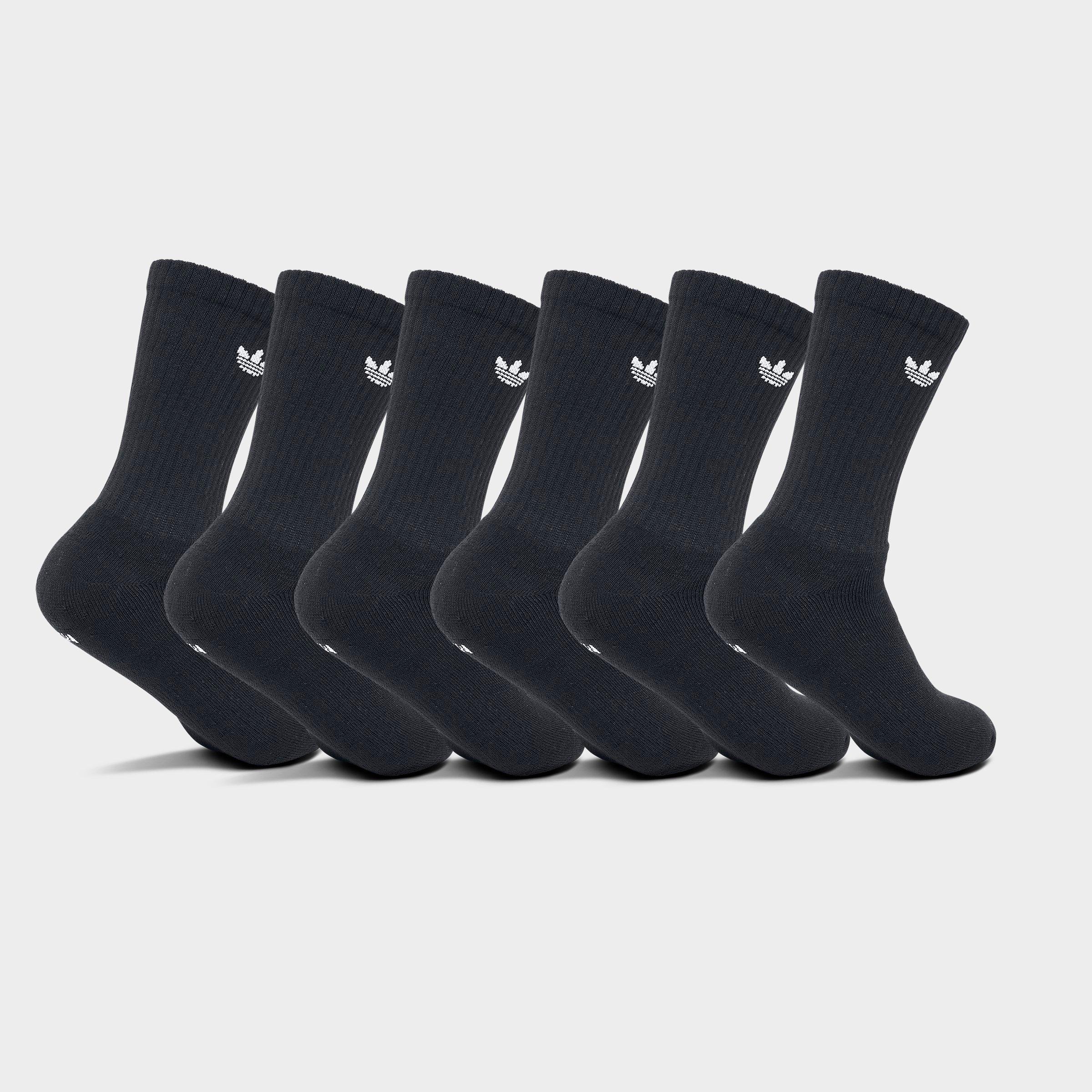 Women's adidas Originals Trefoil Cushion Crew Socks (6-Pack)
