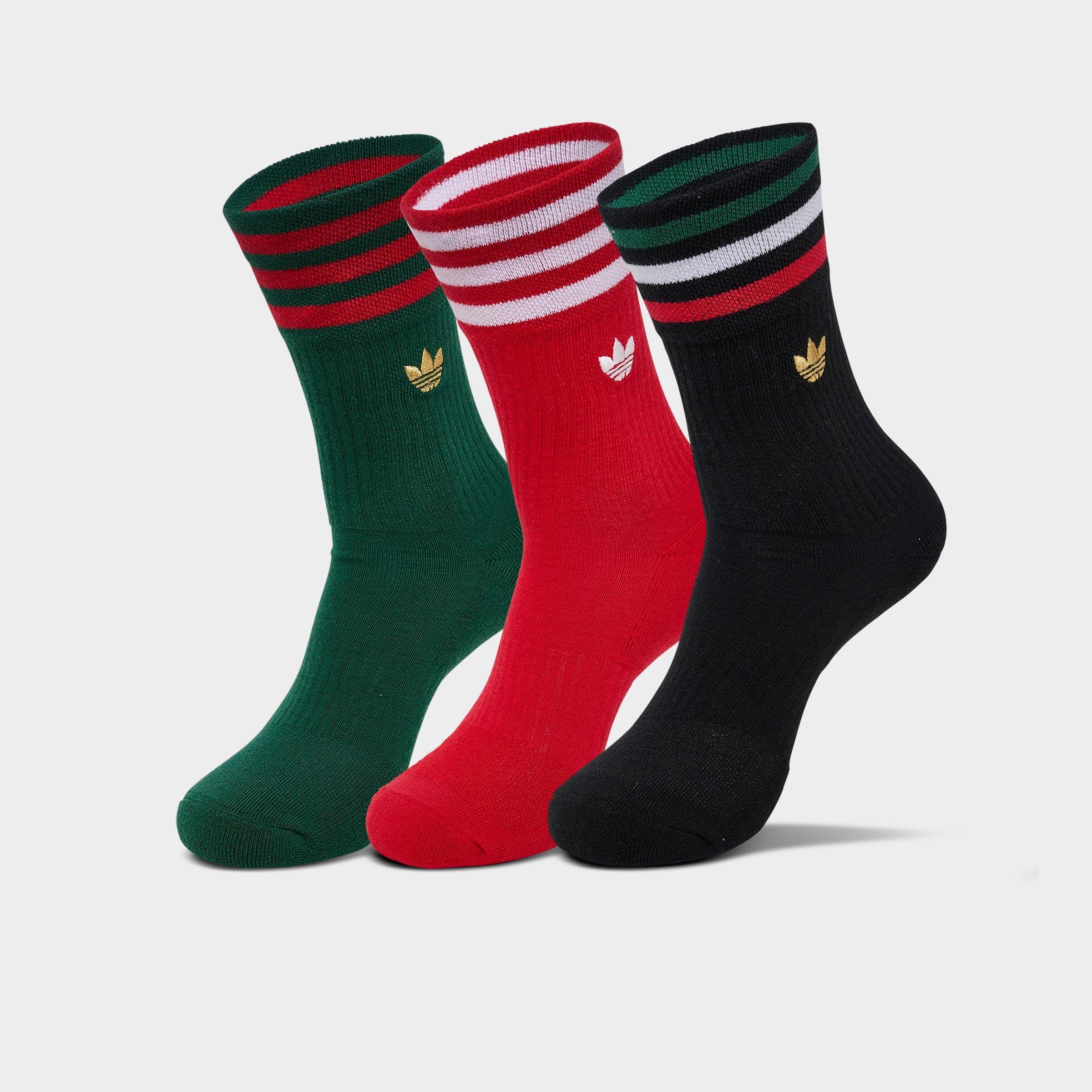 adidas Originals U Mexico Roller Crew Socks (3-Pack) | Finish Line