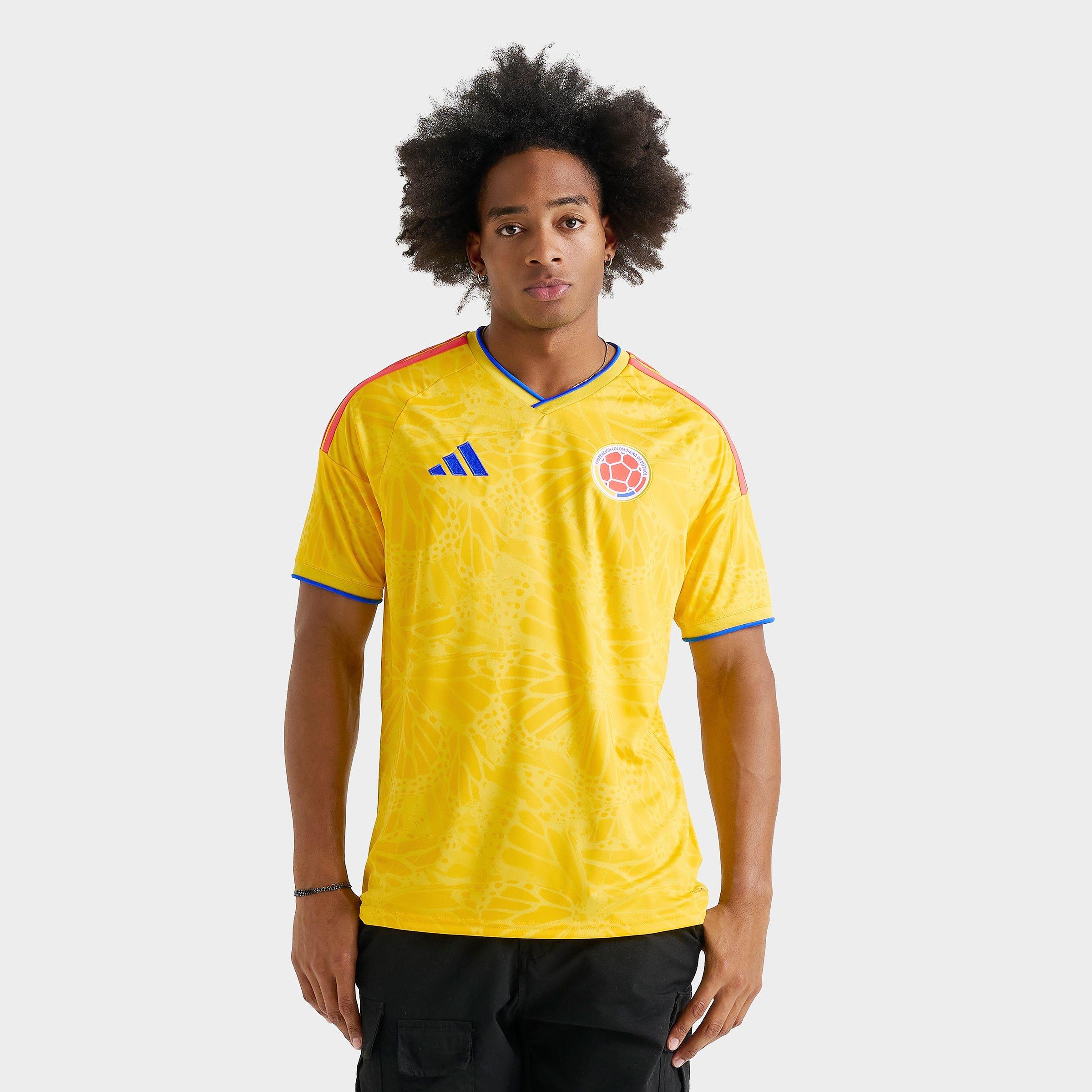Men's adidas Colombia Home Replica Soccer Jersey | Finish Line