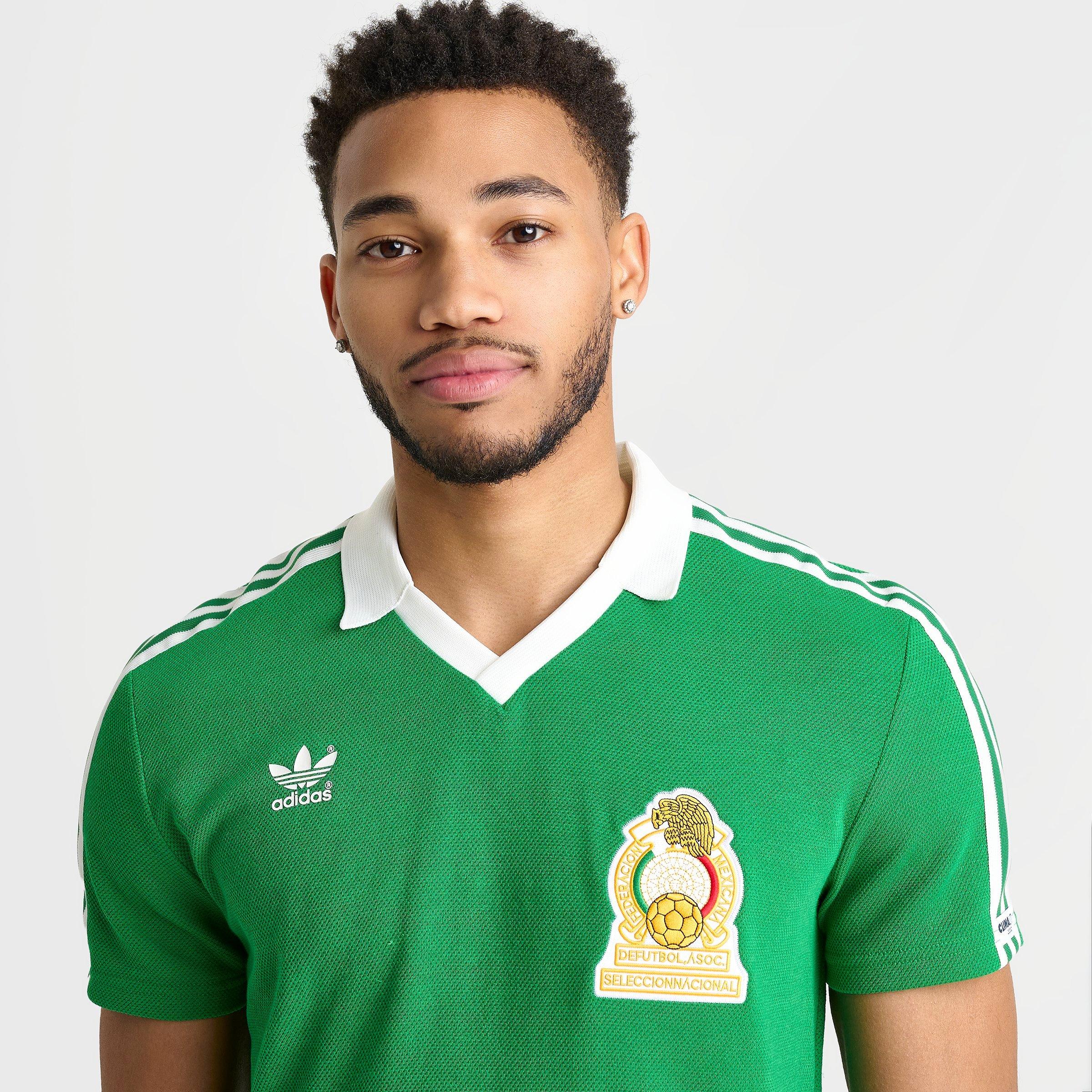Men's adidas Mexico Home 1986 Soccer Jersey | Finish Line