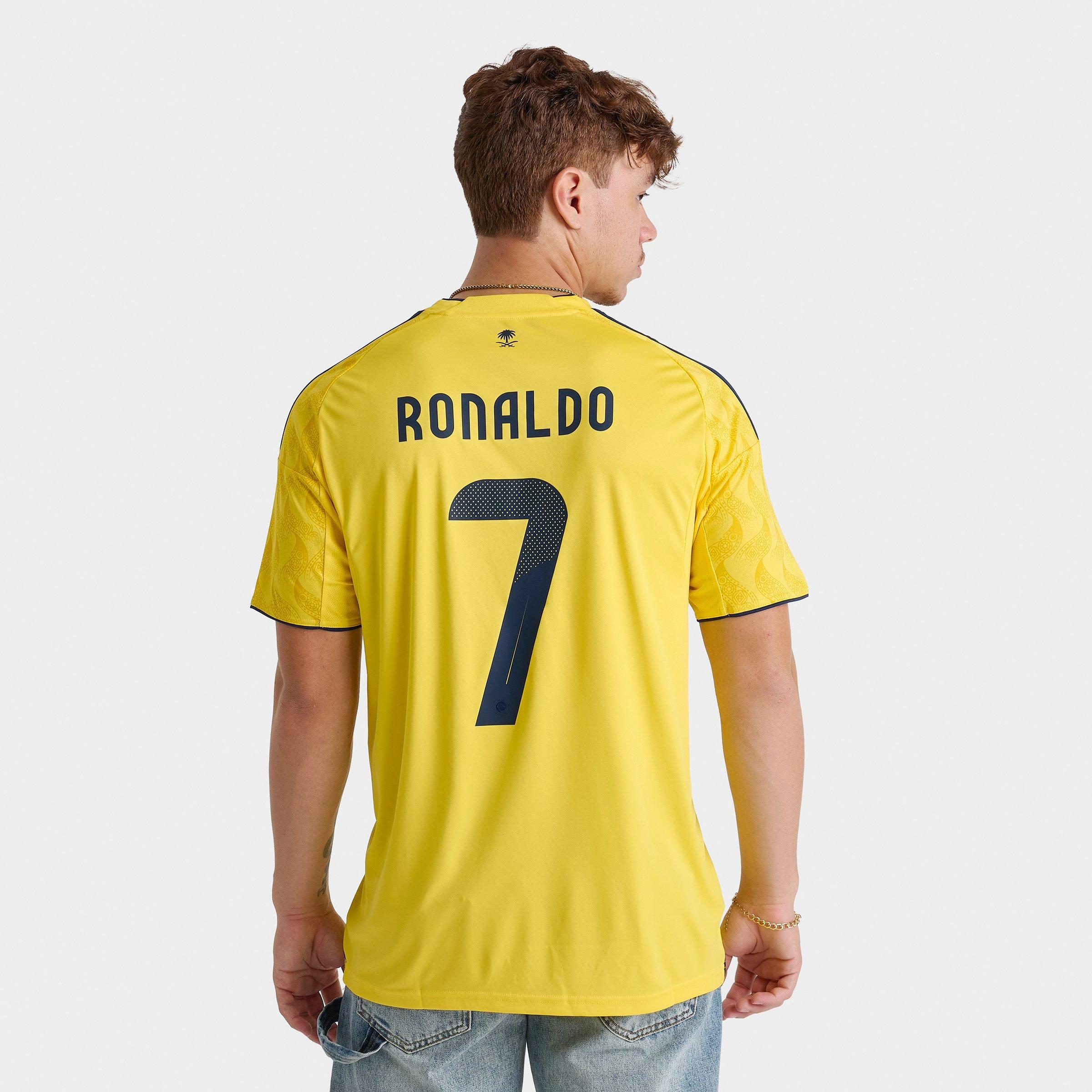Men's adidas Cristiano Ronaldo Al Nassr FC 25-26 Home Soccer Jersey