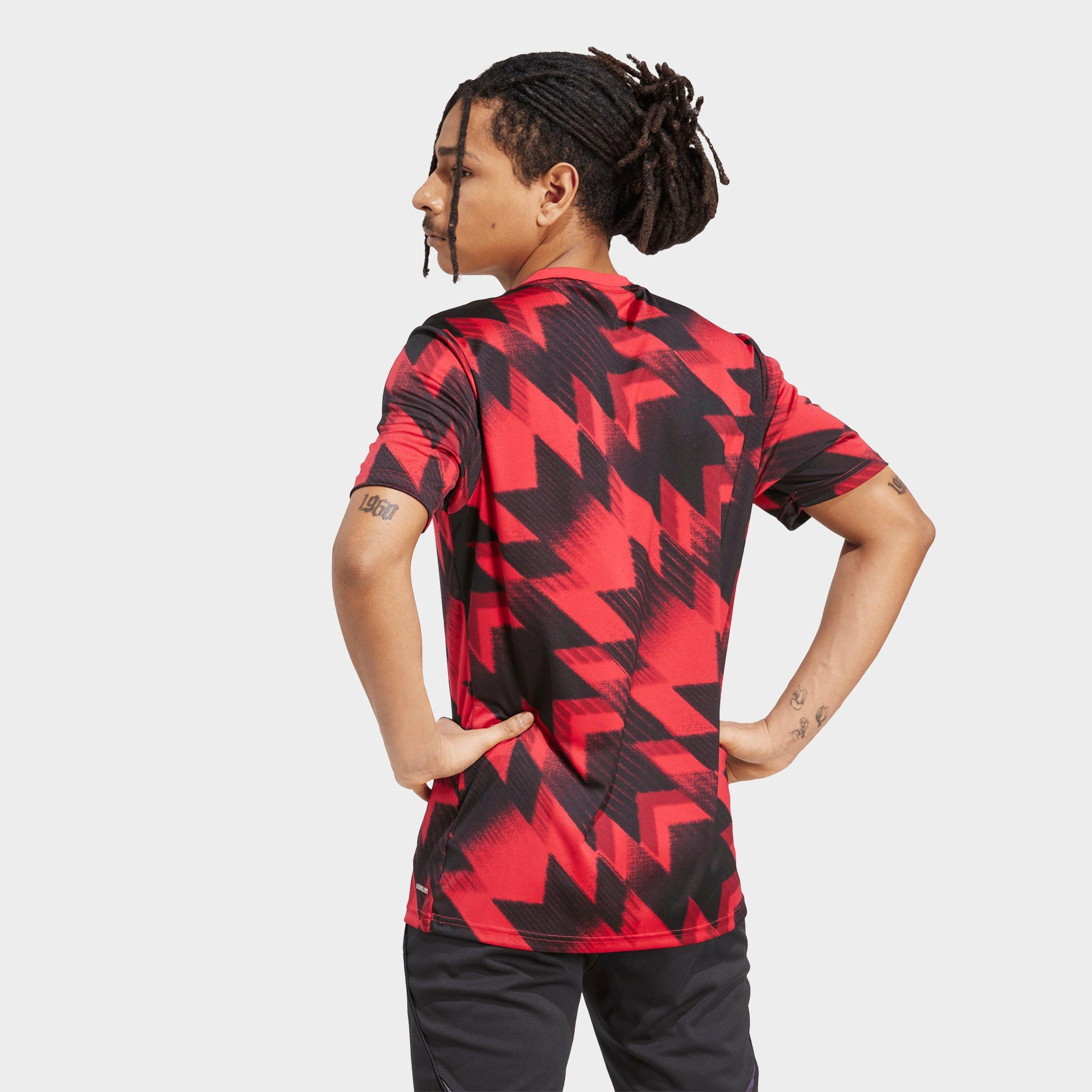 Men's adidas Manchester United 25-26 Pre-Match Soccer Jersey