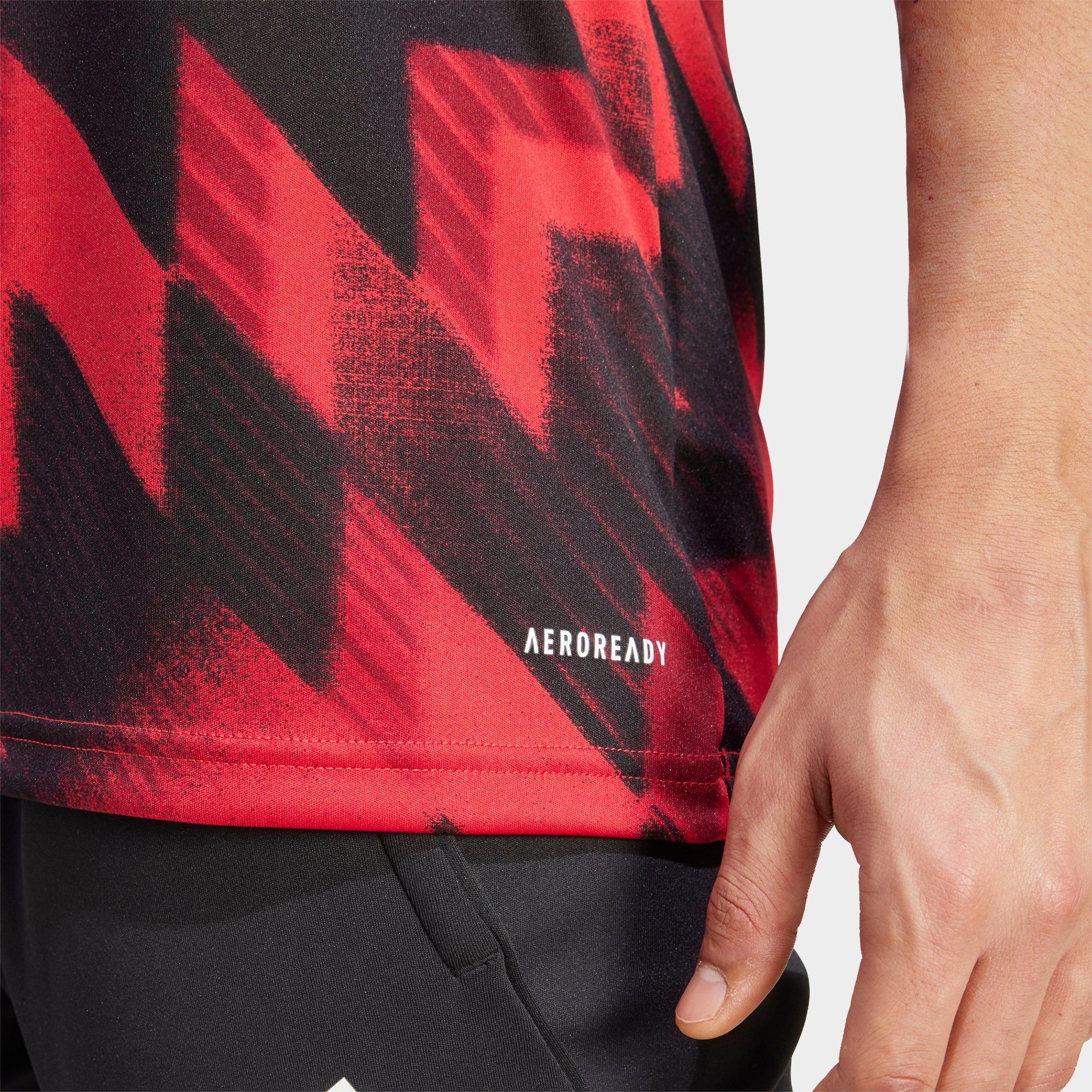 Men's adidas Manchester United 25-26 Pre-Match Soccer Jersey