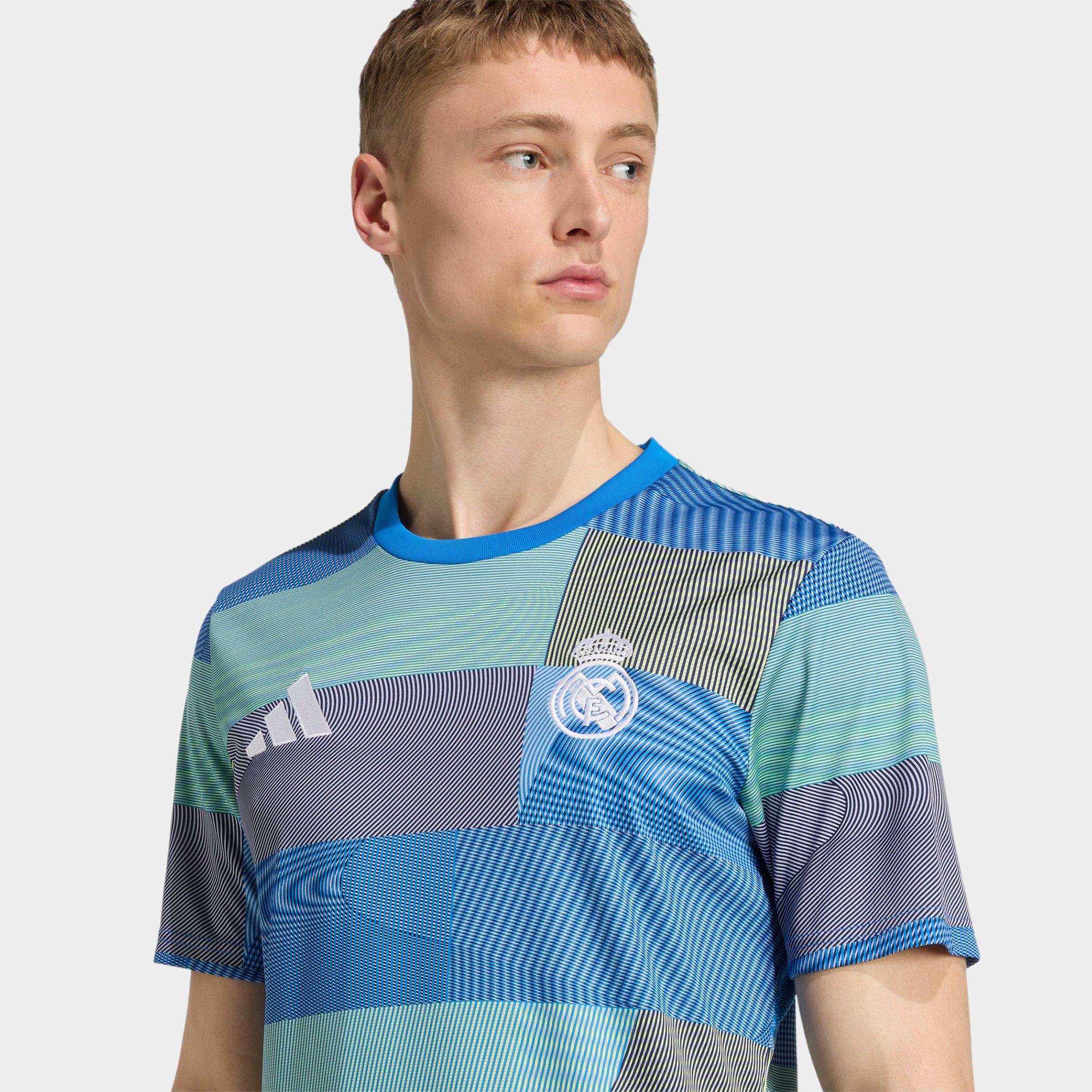 Men's adidas Real Madrid 25-26 Pre-Match Soccer Jersey