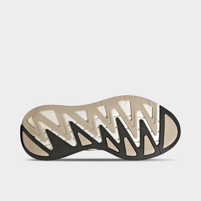 Back view of Women's adidas Originals adiZero Aruku Shoes in Wonder White/Silver Metallic/Bliss Pink Click to zoom