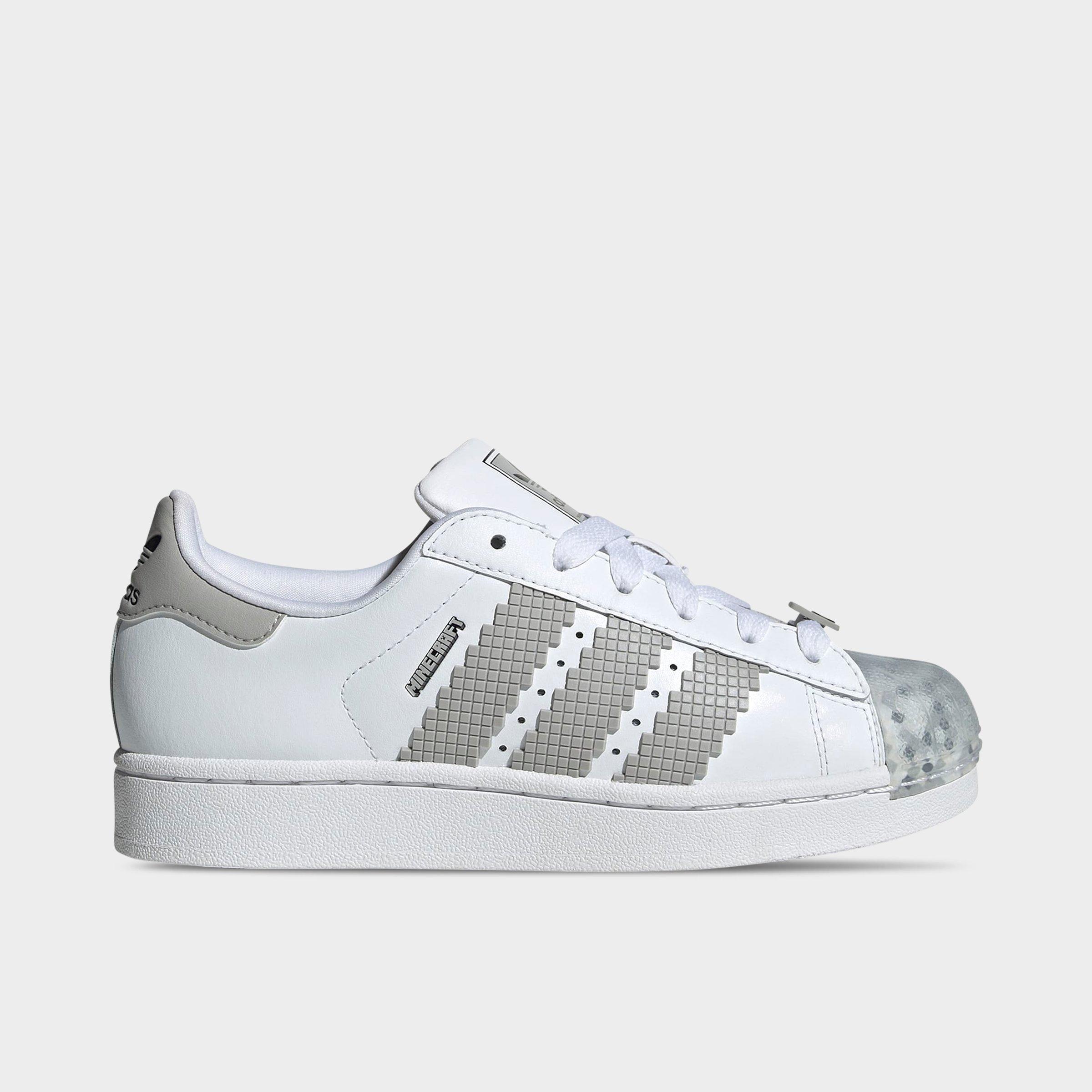 Big Kids' adidas Originals x Minecraft Superstar II Casual Shoes