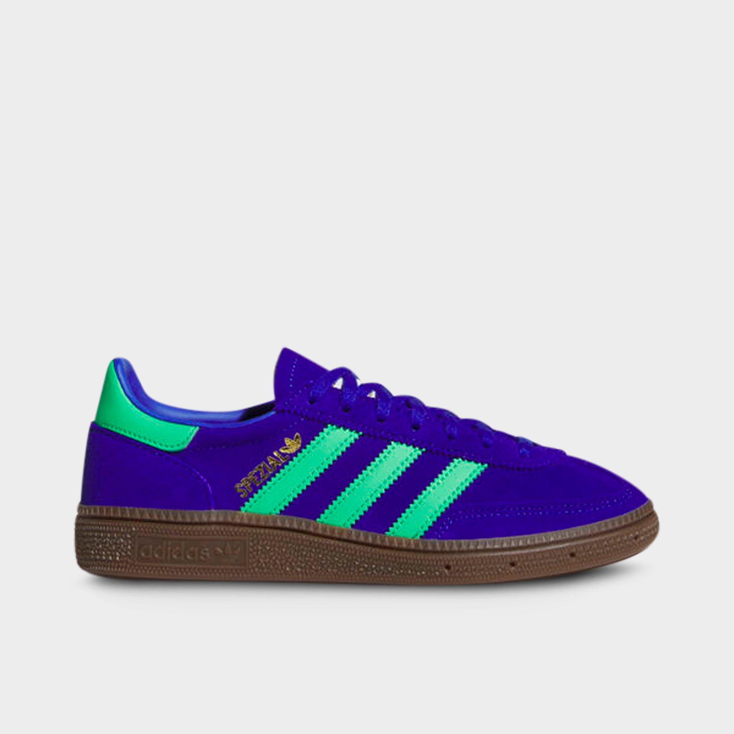 adidas gazelle silver green womens Handball Spezial Shoes Glow Blue/Red/Blue Spark – Karen Walker main image 1