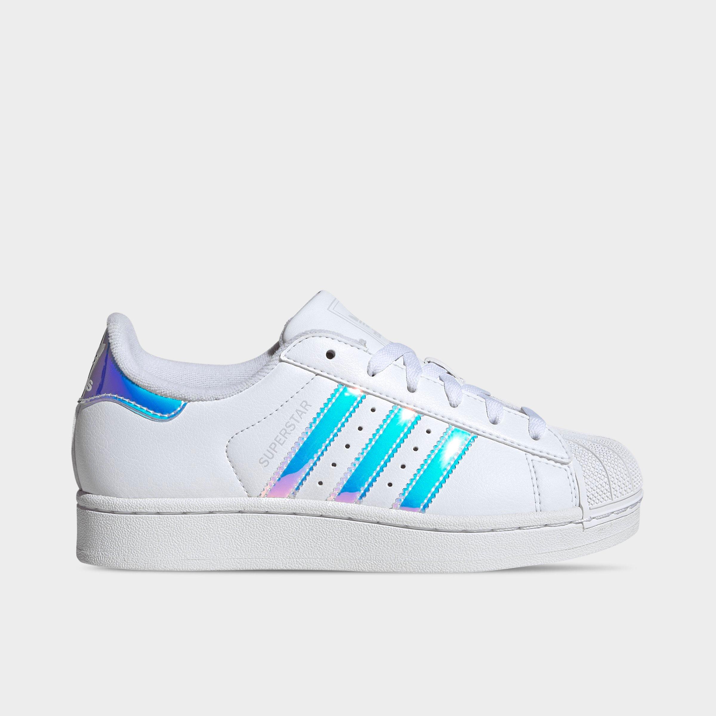 adidas gazelle silver green womens adidas Kids' Grade School Superstar II Shoes, Size 6, White main image 1