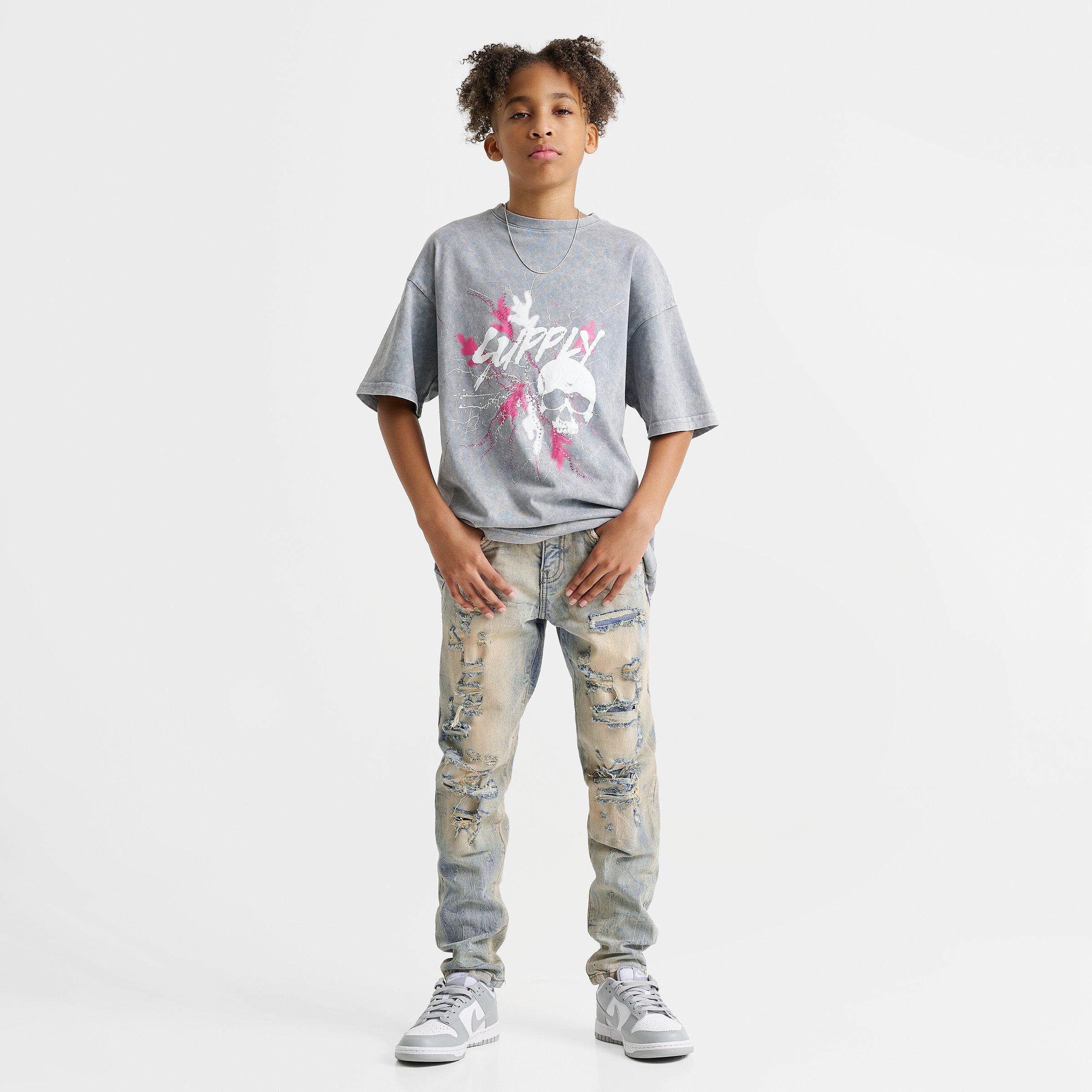 Boys' Big Kids' Jordan Craig Elmhurst Denim Jeans | Finish Line